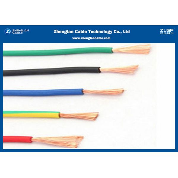 1.5mm 2.5mm 4mm 300/500V Single Copper Wire PVC Insulation