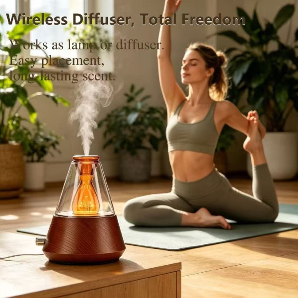 USB Battery Aroma Diffuser with Cold-air Diffusion 8000 Hours Service Life and Customizable Design