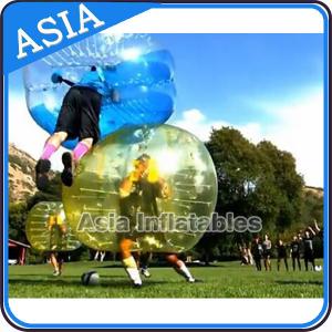 China Crazy Inflatable Human Hamster Ball For Adult Football Equipment on sale