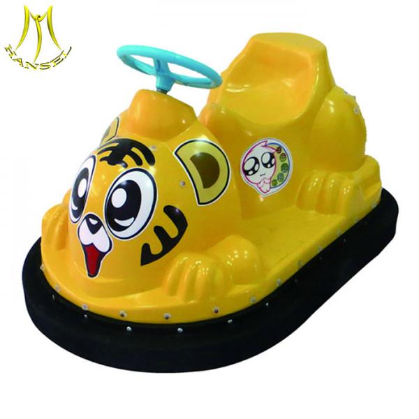 Quality Hansel children toys and coin operated game machine with car bumper for kids for sale