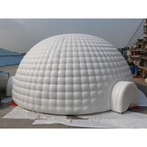 Wholesale 18m white giant inflatable igloo dome tent with 3 tunnel entrance from inflatable igloo playhouse factory 2 buyers from china suppliers