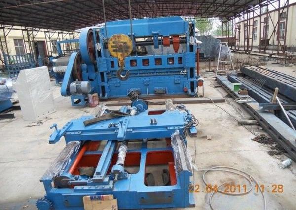 Quality Aluminum Steel Plate Heavy Expanded Metal Mesh Machine High Working Speed for sale