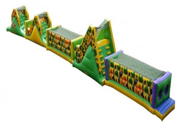 Quality Colorful Inflatable Obstacle Course , Water Obstacle Course For Rent for sale