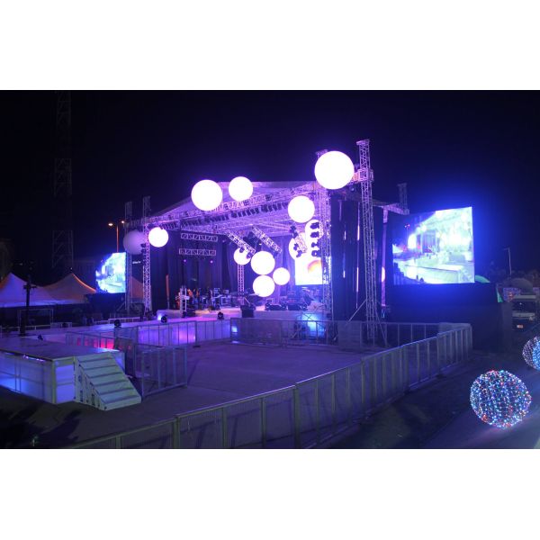 Party Aluminum Stage Roof Truss Speaker Line Array Led Screen Support Lighting Goal Post Box Truss