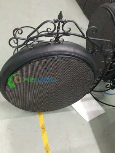 3D Irregular LED Display Double Faces , SMD P8 P4 P4 Indoor LED Display 600X600mm