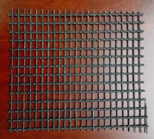 China Double Side Acrylic Plastic Mesh Sheet , PVDF Coated Black Construction Safety Mesh on sale