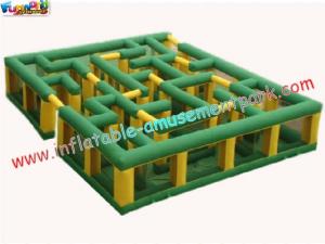 China Customized inflatable Sport Game, 0.55mm PVC tarpaulin Inflatable Maze Toys Hire on sale