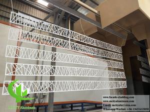 Wholesale Decorative Metal Wall Panels For Ceiling, Wall, Facade, Powder Coated White 3mm Thickness from china suppliers