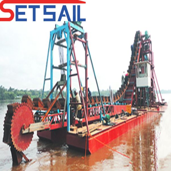 Gold Mining Equipment Used in River with 1.4mx1.2m-2.6mx1.5m Drum Screen Length .Diameter