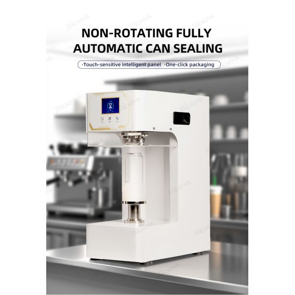 Portable Non-Rotating Can Sealing Machine front view