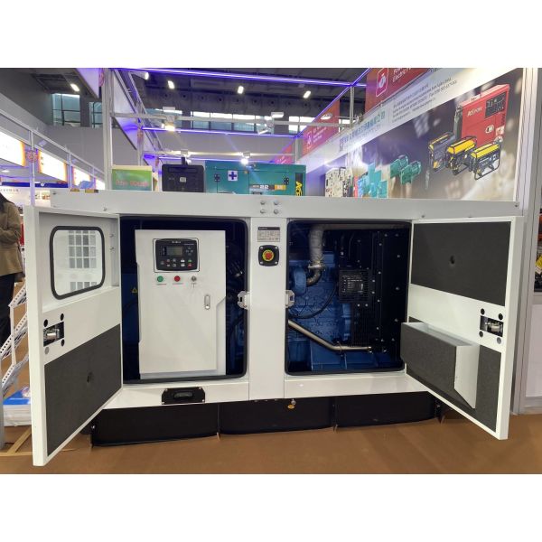 Efficient Standby Generator Set with Smartgen Control Panel Noise Level ≤75dB Silent Diesel Generator Set A 1 Year