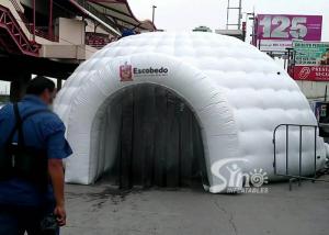 Wholesale Mobile Blow Up Sanitizing Igloo Dome Inflatable Disinfection Tent Tunnel For Covid -19 Emergency Outdoor from china suppliers
