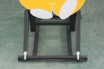 Iron Base Support Retractable LED Arrow Board Electrostatically Sprayed