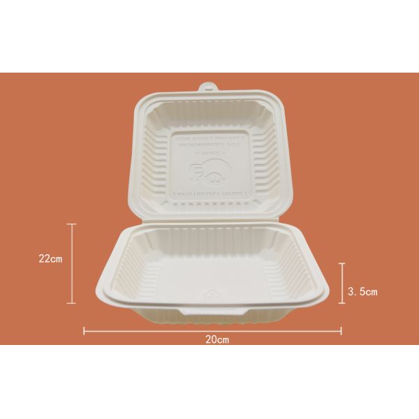 Biodegradable Lunch Boxes Disposable Corn Starch Lunch Boxes Lunch Boxes