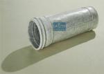 Polyester Stripe Industrial Filter Bags Anti Static Needle Felt Custom Length