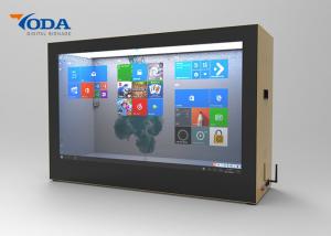 Wholesale Transparent LCD Display Case , Digital Display Case 1920 * 1080 Resolution from china suppliers