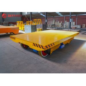 China Low Voltage Electricity Operated Die Transfer Flat Heavy Load Cart Rail Guided Cart on sale