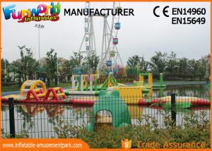 Wholesale 0.9mm PVC Tarpaulin Inflatable Water Parks , Mega Inflatable Water Sports for Adult from china suppliers