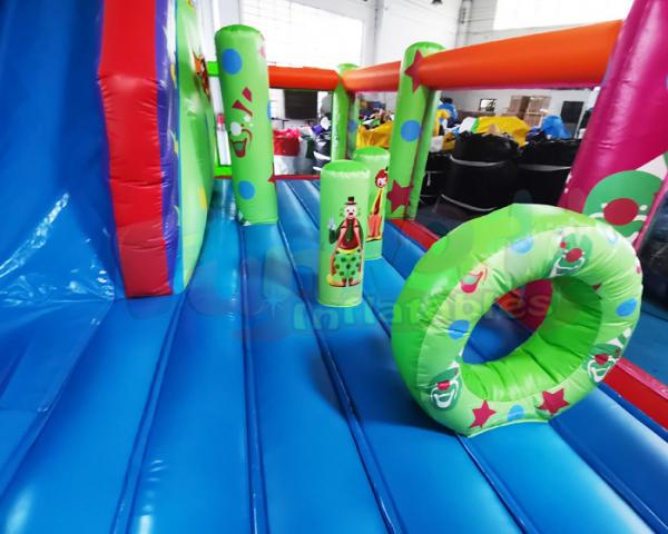 Plato Inflatable Bounce House Combo Amusement Park Bouncy Castle Slide