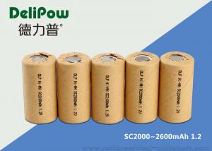 Customized SC2600 SC2000 SC2100 NIMH Rechargeable Battery With MSDS