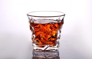 China Custom Bar Brandy Transparent Glass Cup / Tumbler 300ml Wine Drinking Glasses on sale