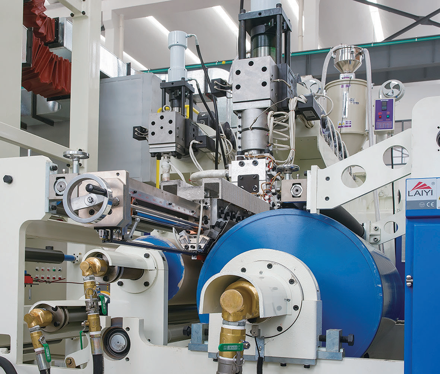 Automatic Fast Speed Flexible Packaging Tandem Co-extrusion Laminating Machine
