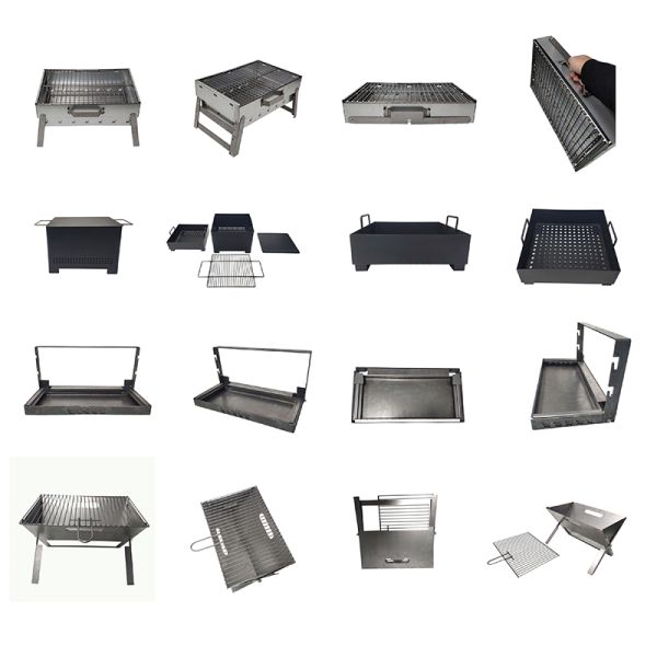 Welding 0.6mm Rectangular Small Mini Rocket Stove Stainless Steel
