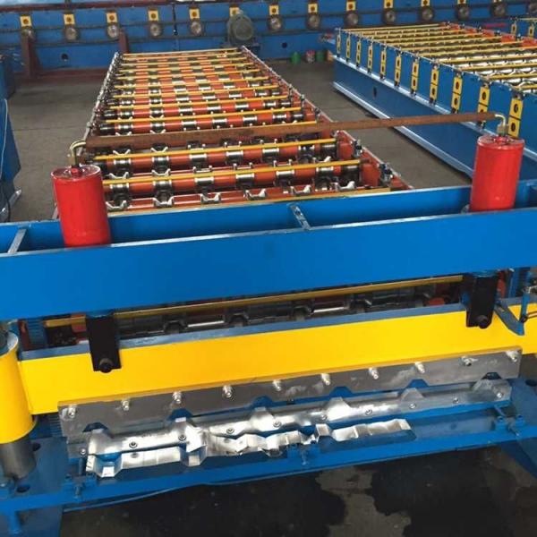 Quality Durable Metal Roofing Machine / Corrugated Sheet Making Machine Galvanized Aluminum for sale
