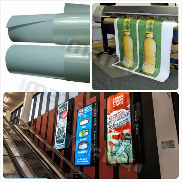 Matte Printable PP Synthetic Paper , Polypropylene Paper Rolls For Dye Ink