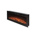 Electric 1500w 50" Decorative 15 Colors Flame Wall Mounted Recessed LED