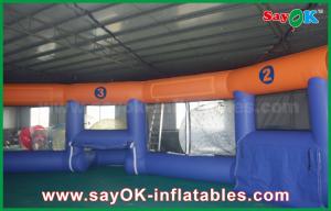 Wholesale Inflatable Baseball Game 12m Giant Outdoor / Indoor Inflatable Football Field Customized from china suppliers