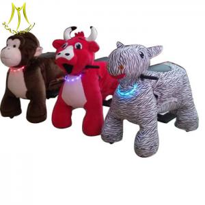 Wholesale Hansel new  Zoo animals toys for children zippy walking pets animal electric ride from china suppliers