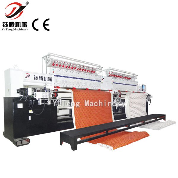 High Speed 900RPM Computerized Quilting Embroidery Machine Multi Head