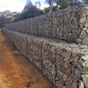 Wholesale Double Twist 80x100mm Hexagonal Gabion Mesh 2x1x1m from china suppliers