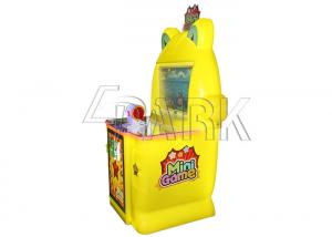 Wholesale Yellow Kids Coin Operated Game Machine Mini Fishing Handy Video Drop Coin Game from china suppliers