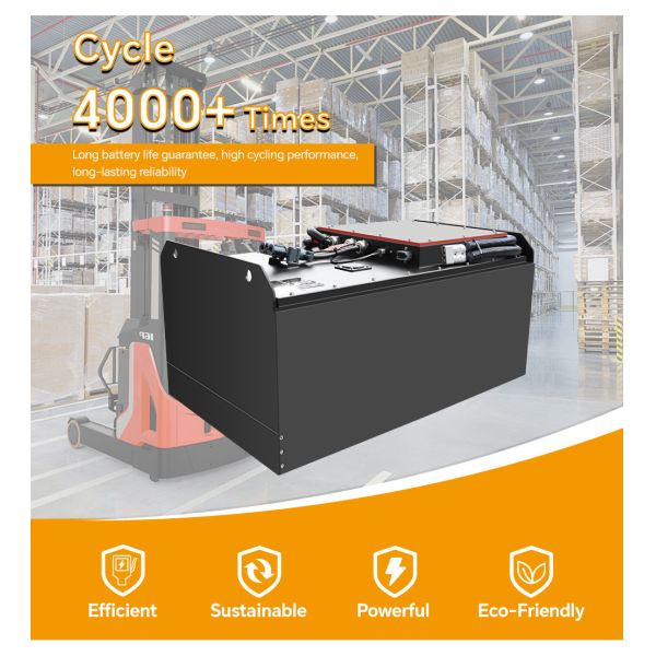 48V 80V Electric Forklift Battery Pack for Warehouse Industrial Machinery Prismatic Lithium Ion Deep Cycle Renewable Traction