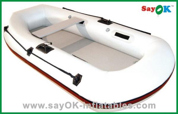 Quality Heat Sealed 0.9MM PVC Inflatable Boats For Adults , Water Toy Boat for sale