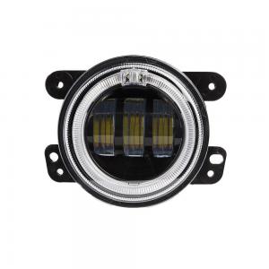4 inch 30 W 2400LM Car LED Fog Lights With Halo Ring DRL for jeep wrangler JK