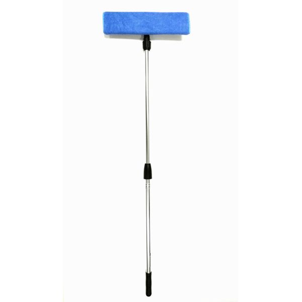 100% Microfiber Cloth Head Cleanroom Mops Semi Open Back Style 210gsm