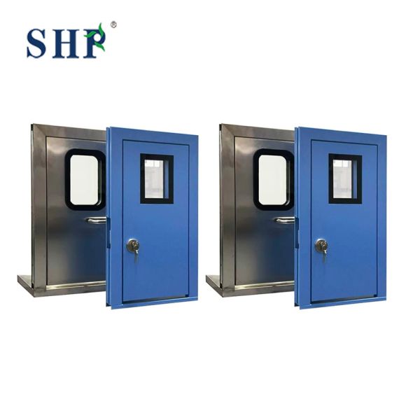 Push and Pull Opening Method Hermetic Swing Door for Pharmaceutical Laboratories