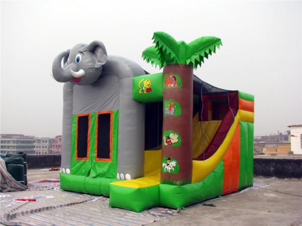 Quality Commercial Grade Blow Up Jump House With Hand Painting Available for sale