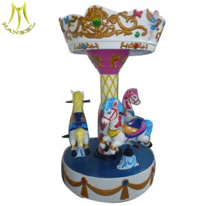 China Hansel   carousel horse fiberglass ride merry go round horse for sale on sale