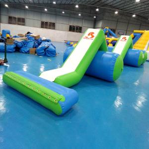 China Pools Inflatable Water Obstacle Games With Reinforced Strips on sale