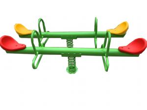 Wholesale Seesaw Plastic Seat Preschool Play Equipment Outdoor Galvanized Steel from china suppliers
