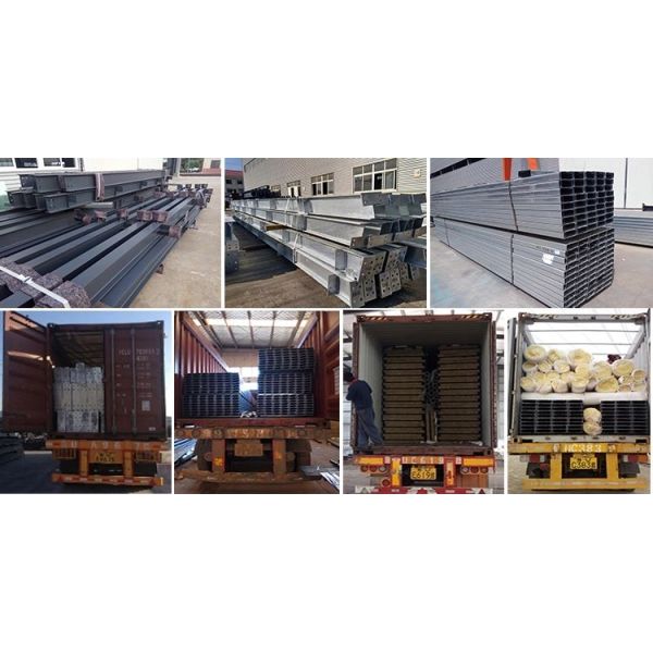 Prefabricated Building H Section Steel Structure Warehouse
