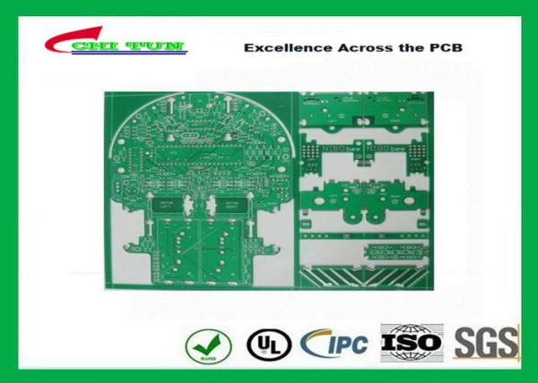 Quality Plated HALF Hole PCB Double Layer Approved Rohs Amplifier Equipment PCB for sale