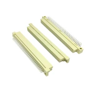 China Din41612 2.54mm Pitch DIN Connector 48 Pin Female 3 Rows Socket Type C Through Hole Vertical Tray Packing on sale