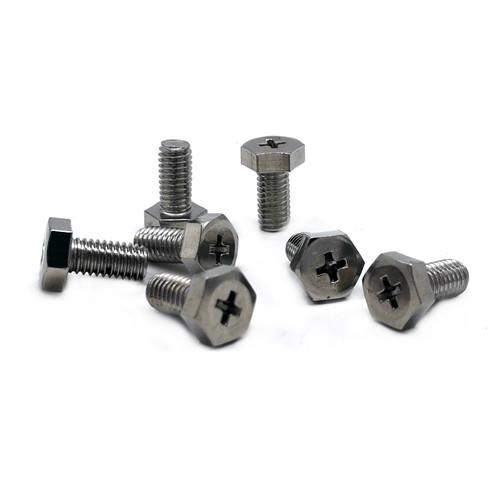 Quality SS304/316 Cross Recess Hex Head Phillips Machine Screws for sale