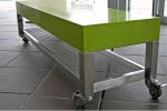 decorative mesh as shelf part