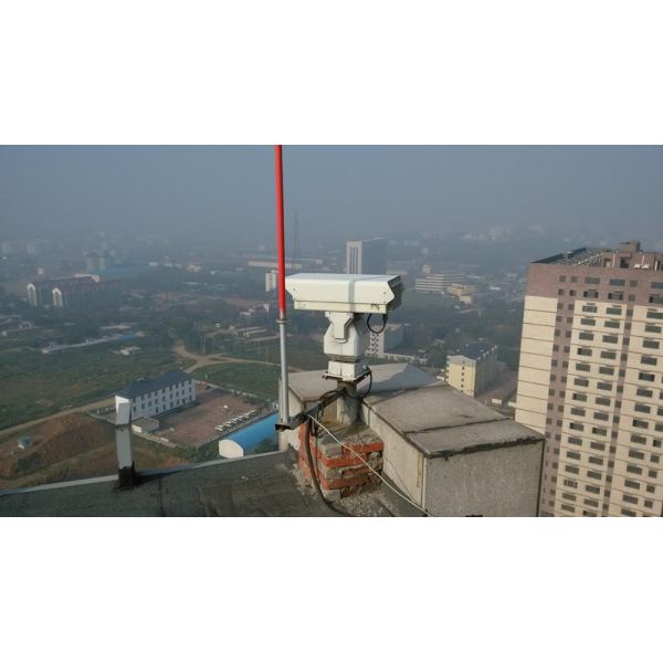 Outdoor IR Long Range Thermal Camera 17um 4km With Uncooled UFPA Sensor